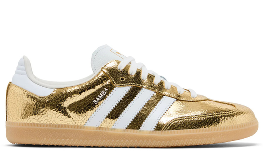 Samba OG 'Cracked Metallic Pack - Gold