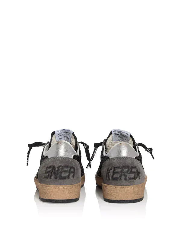 Women's gray and black Ball Star LTD in glitter with Skins