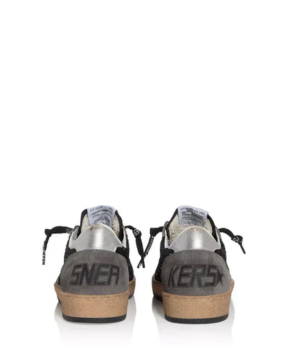 Women's gray and black Ball Star LTD in glitter with Skins