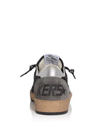 Women's gray and black Ball Star LTD in glitter with Skins