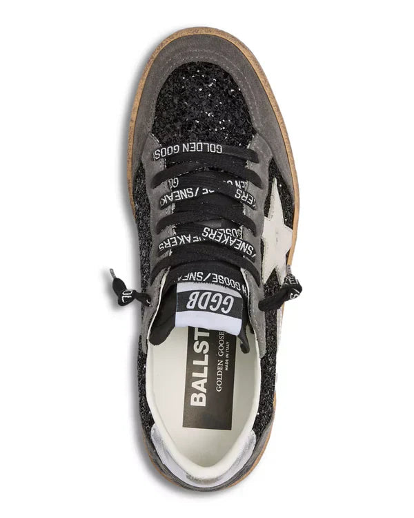 Women's gray and black Ball Star LTD in glitter with Skins
