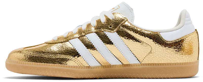 Samba OG 'Cracked Metallic Pack - Gold