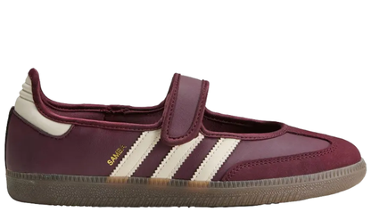 adidas Wmns Samba Mary Jane 'Maroon Cream White Gold Metallic'