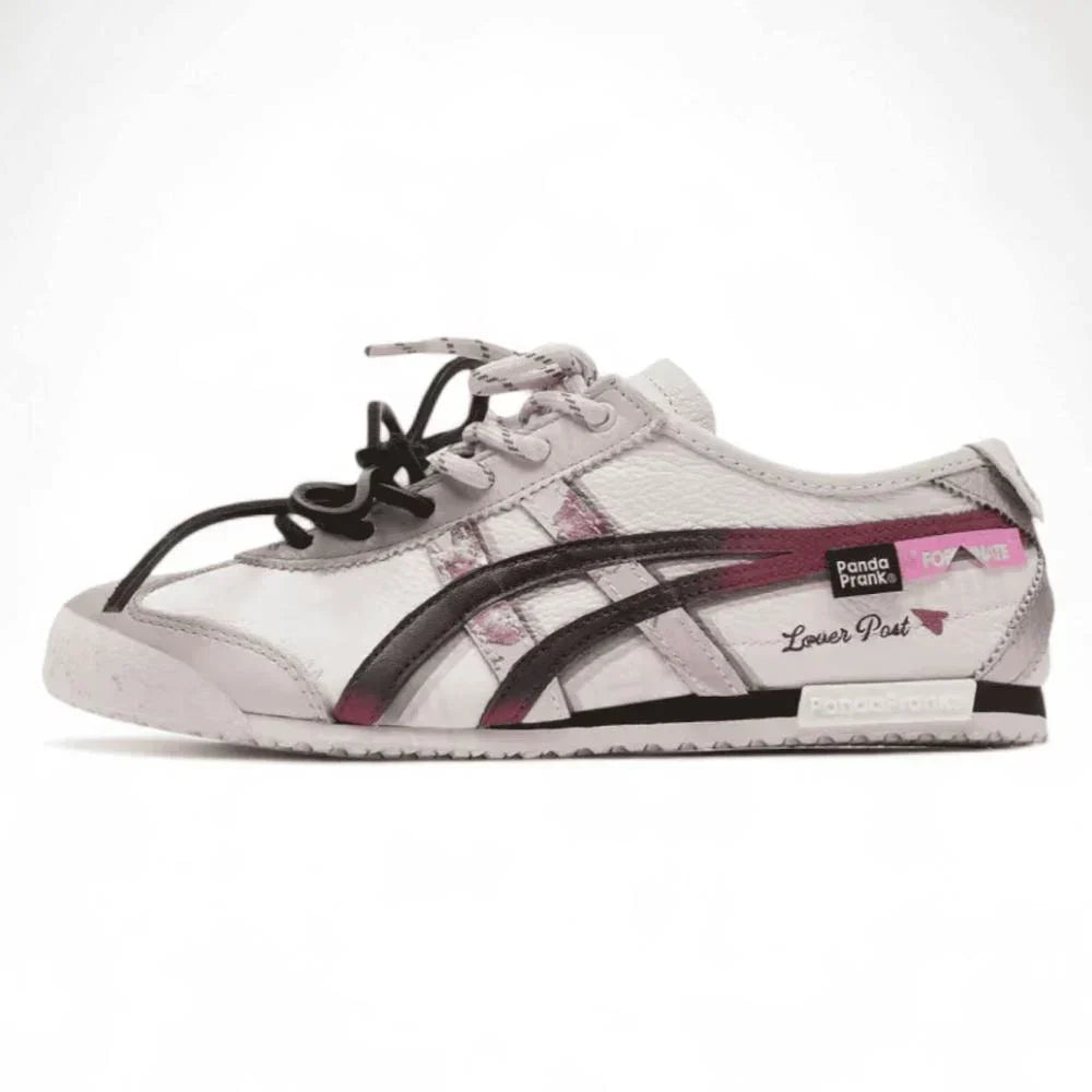 Onitsuka Tiger Mexico 66 (Panda Prank Custom/ Heartbeat Mail)