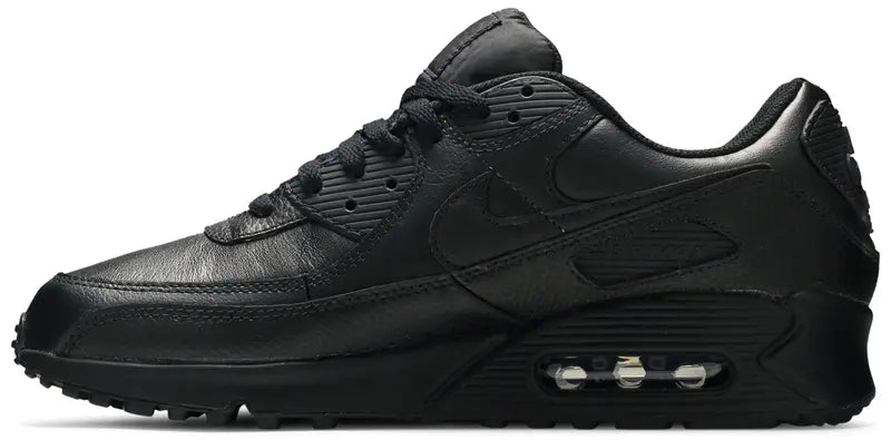 Nike Air Max 90 Leather 'Triple Black'