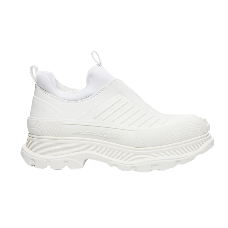 Alexander McQueen Tread Slick Zip Up – White