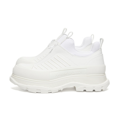 Alexander McQueen Tread Slick Zip Up – White