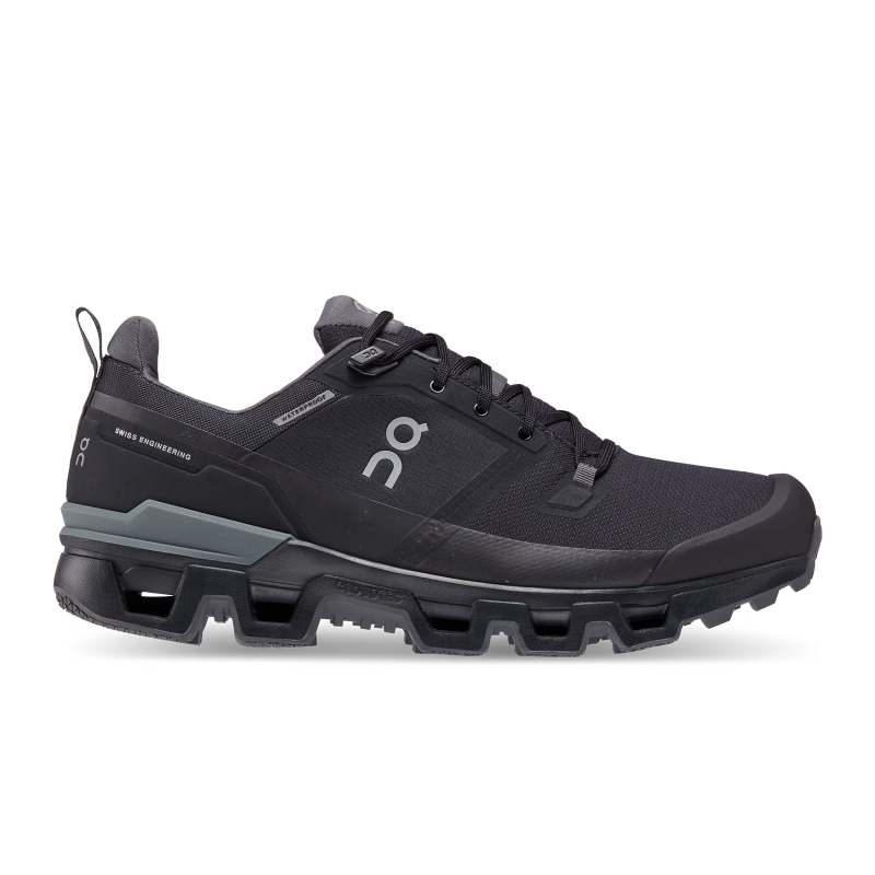 On Running Cloudwander Waterproof Black/Eclipse